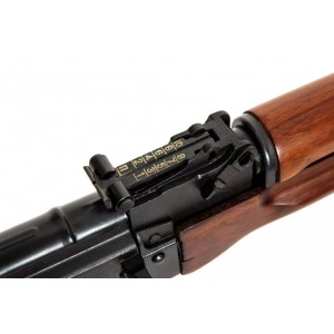 Страйкбольный автомат E&L ELAKS74N AEG Essential Steel and real wood - EL-A105S